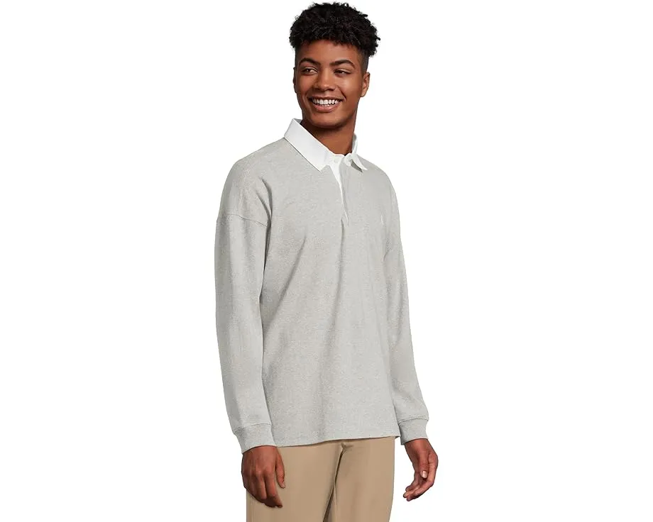 Chubbies The Simple Pleasure уютная оверсайз рубашка в регби стиле