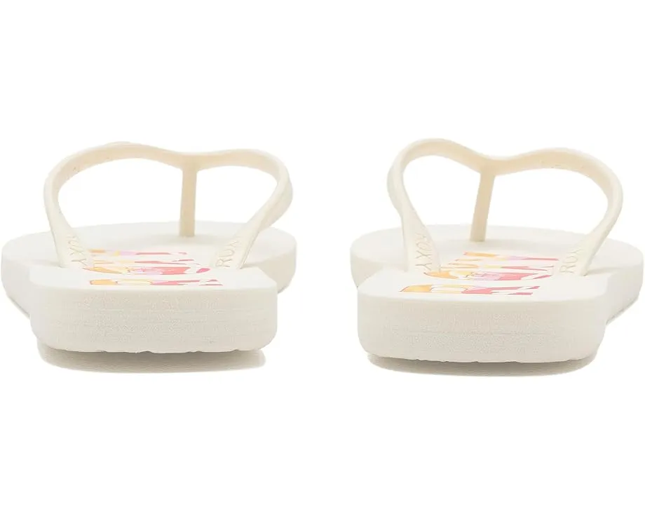 Тапочки Roxy Tahiti IX с двумя ремешками и стелькой из ЭВА