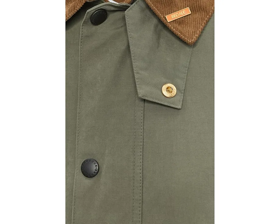 Куртка Bedale Casual с карманами и клетчатой кокеткой Barbour