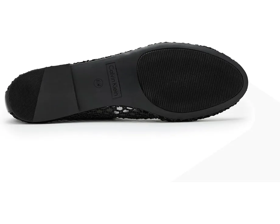 Балетки Calvin Klein Delicate с миндалевидным носком для повседневной носки