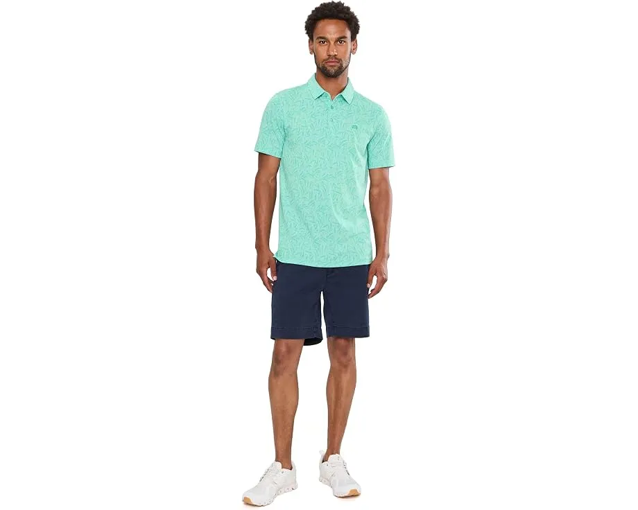 Футболка поло TravisMathew Performance Jersey S с воротником и пуговицами