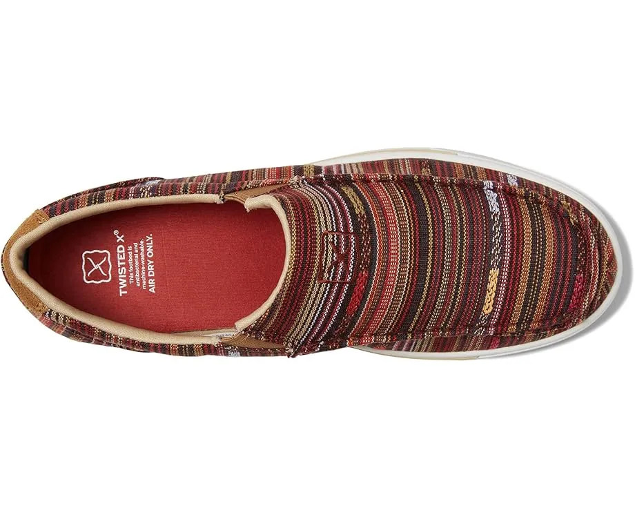 Лоферы Twisted X WCA0046 с эластичными вставками и узором
