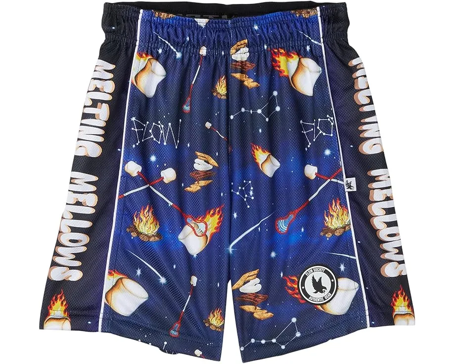 FLOW SOCIETY шорты для мальчиков Flaming Marshmallows с длиной по внутреннему шву 6 дюймов (15.24 см)