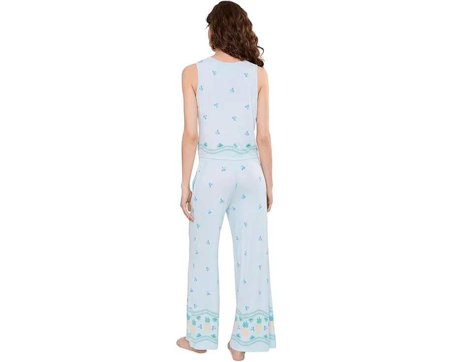 Пижамный сет All American V Tank Pants Set HONEYDEW с топом и брюками