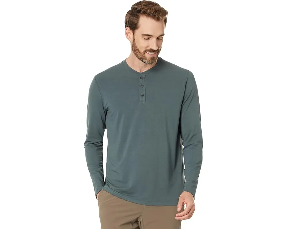 Лонгслив Free Fly Bamboo Flex Henley с защитой UPF 50+