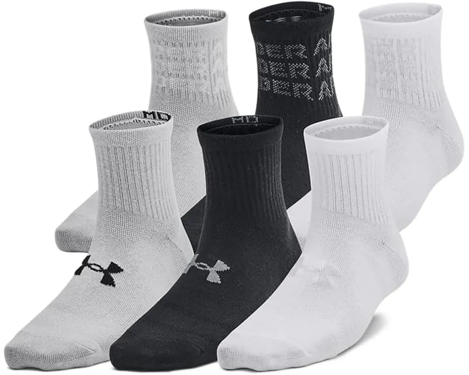 Детские носки Under Armour Essential Quarter 6 пар