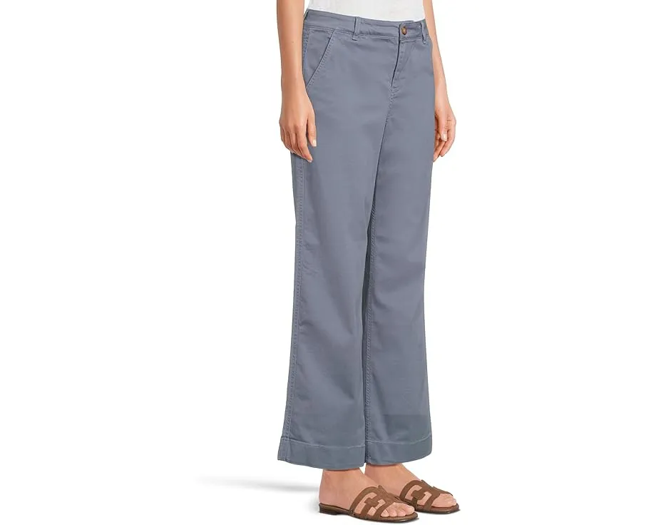 Широкие брюки-чинос L.L.Bean Comfort Stretch с посадкой на средней талии и эластичной тканью