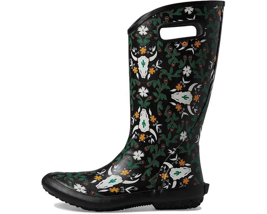 Резиновые сапоги Bogs Rain Boot Rodeo с цветочным принтом