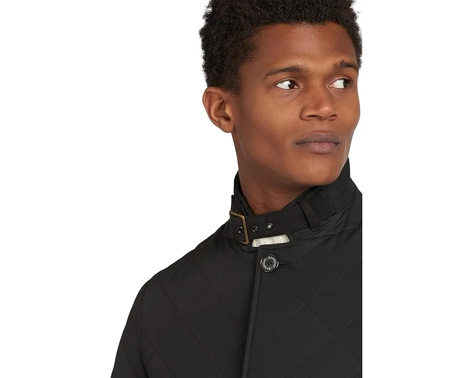 Стеганая куртка Barbour Quilted Lutz с классическим тартаном и вентиляцией