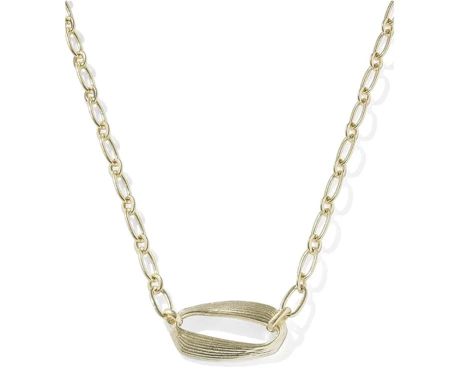 Кулон Kendra Scott Kira Short Pendant Necklace с подвеской овальной формы