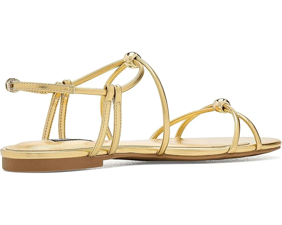 Сандалии Nine West Mariss на плоской подошве с переплетением бретелей и круглым носком