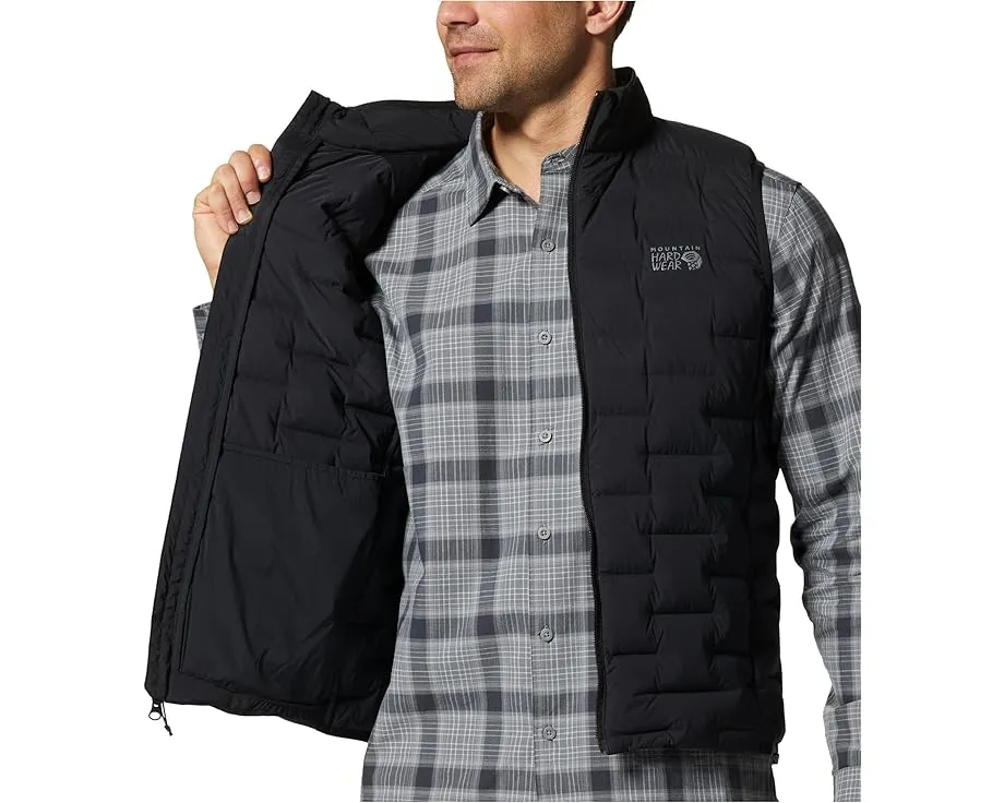 Mountain Hardwear Stretchdown Vest с эластичным утеплителем и влагоотводящей технологией