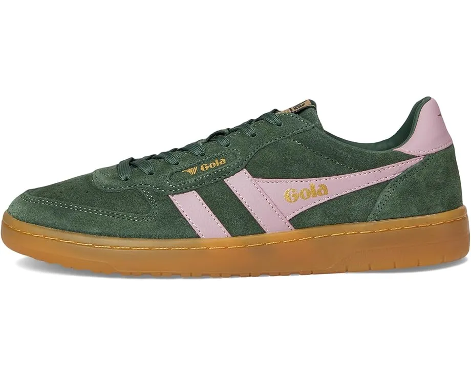 Замшевые кроссовки Gola Hawk Suede '86 с кожаными полосами