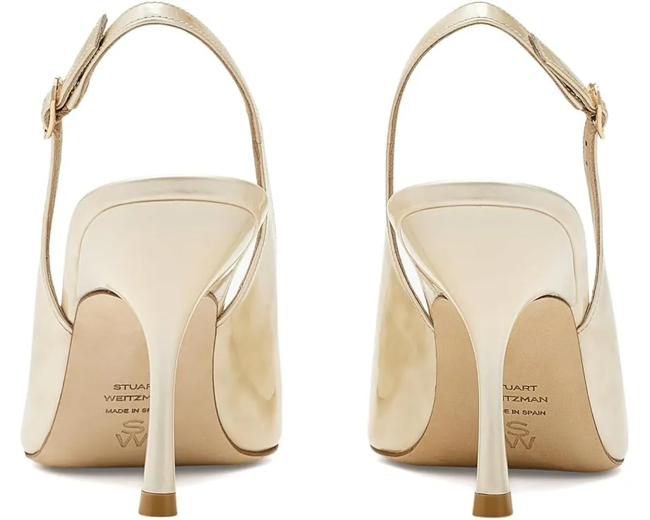 Туфли Stuart Weitzman Madison Slingback 85 на шпильке с острым носком и ремешком
