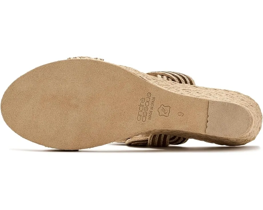 Сандалии Andre Assous Nolita Twist на эспадрилье с двойным ремешком