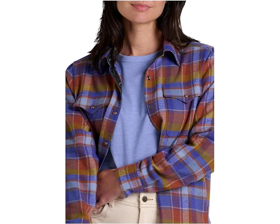 Toad&Co Куртка-рубашка Folk Yeah из переработанных материалов