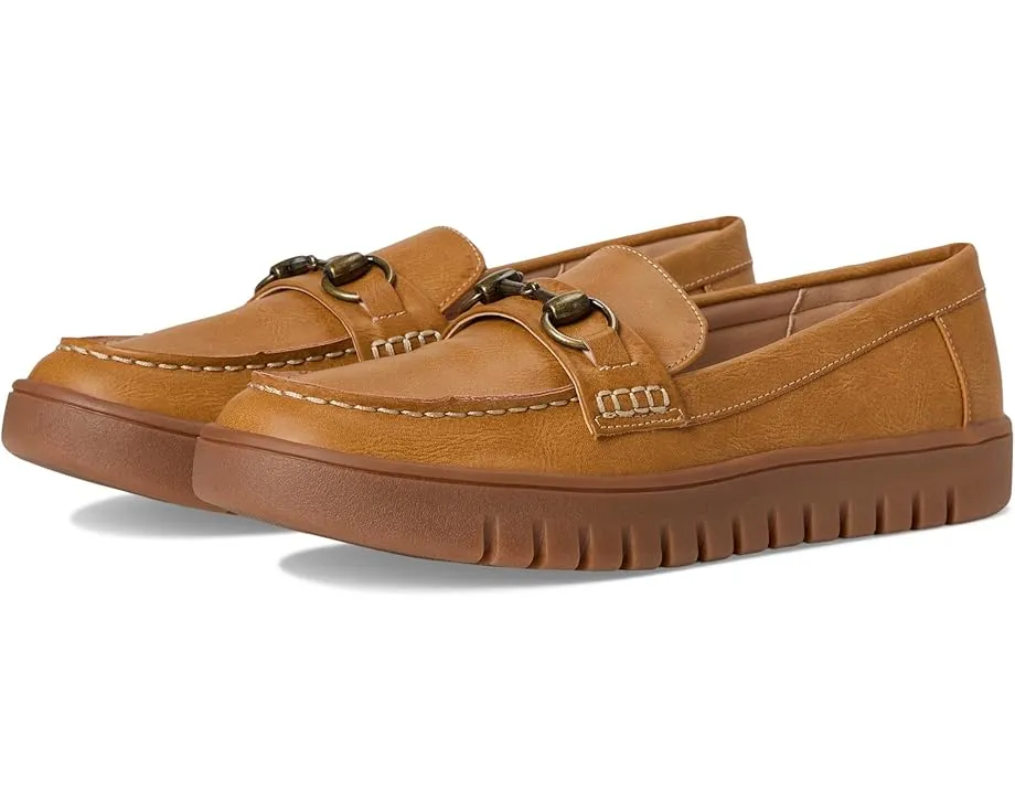 Лоферы Journee Collection Kaya с металлической деталью и круглым носком