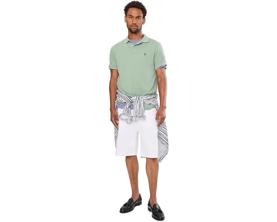 Классическая поло Polo Ralph Lauren The Iconic Mesh с вышитым пони