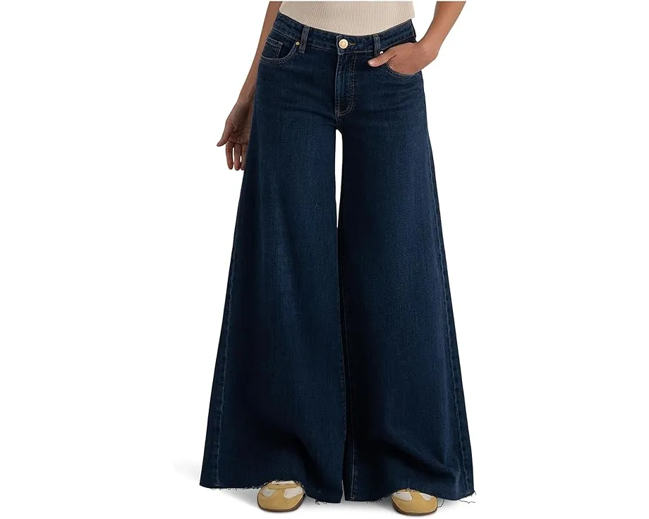 Джинсы KUT from the Kloth Blake с высокой посадкой и суперширокими штанинами