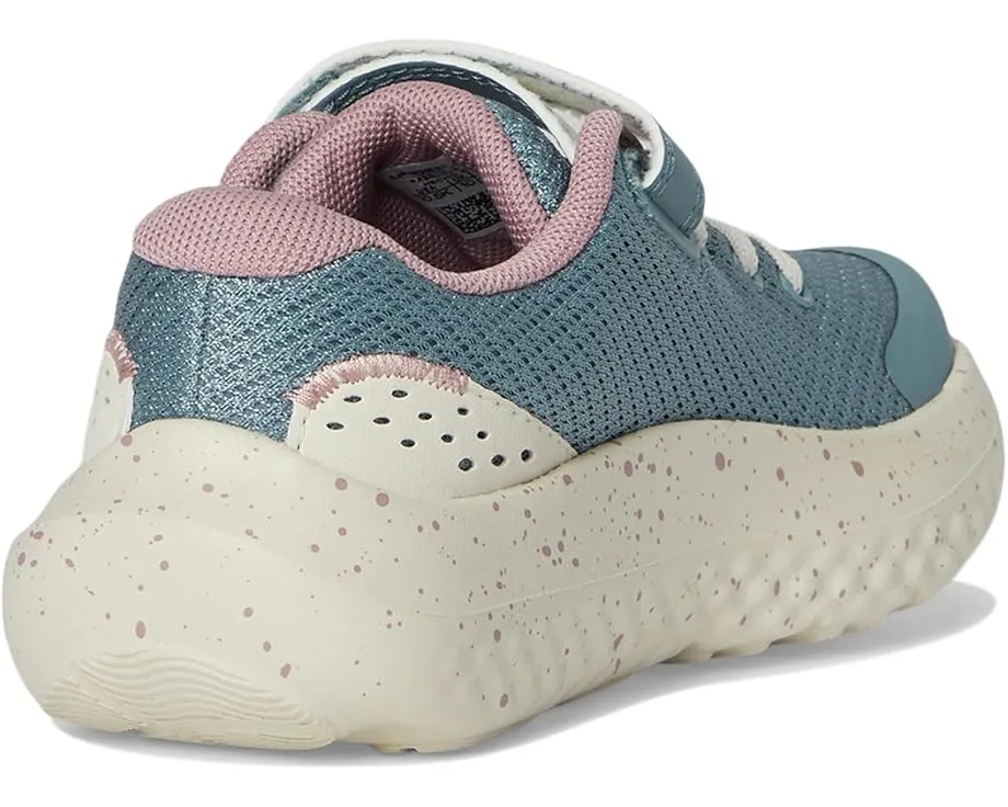 Детские кроссовки Under Armour Surge 4 на липучке для бега и активного отдыха