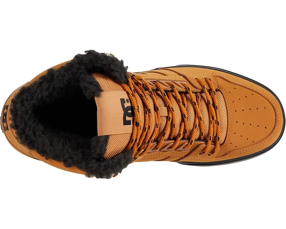 DC Зимние кроссовки Pure High-Top WC WNT из нубука и баллистического нейлона