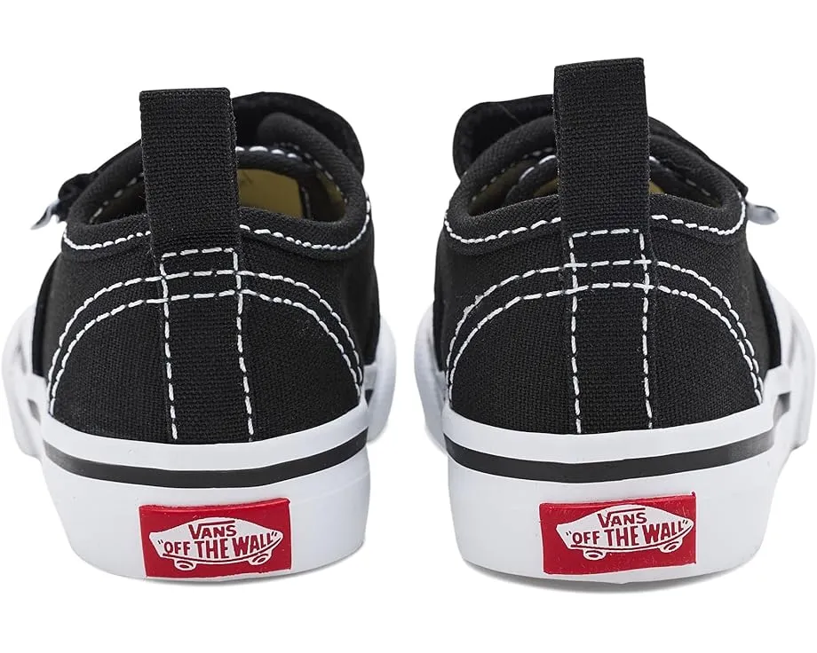 Детские кеды Vans Kids Authentic Elastic V на липучке с эластичными шнурками