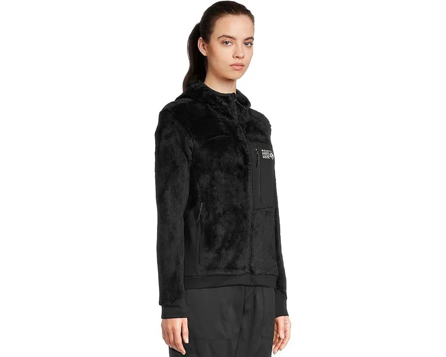 Куртка Mountain Hardwear Polartec High Loft с капюшоном и эластичными вставками