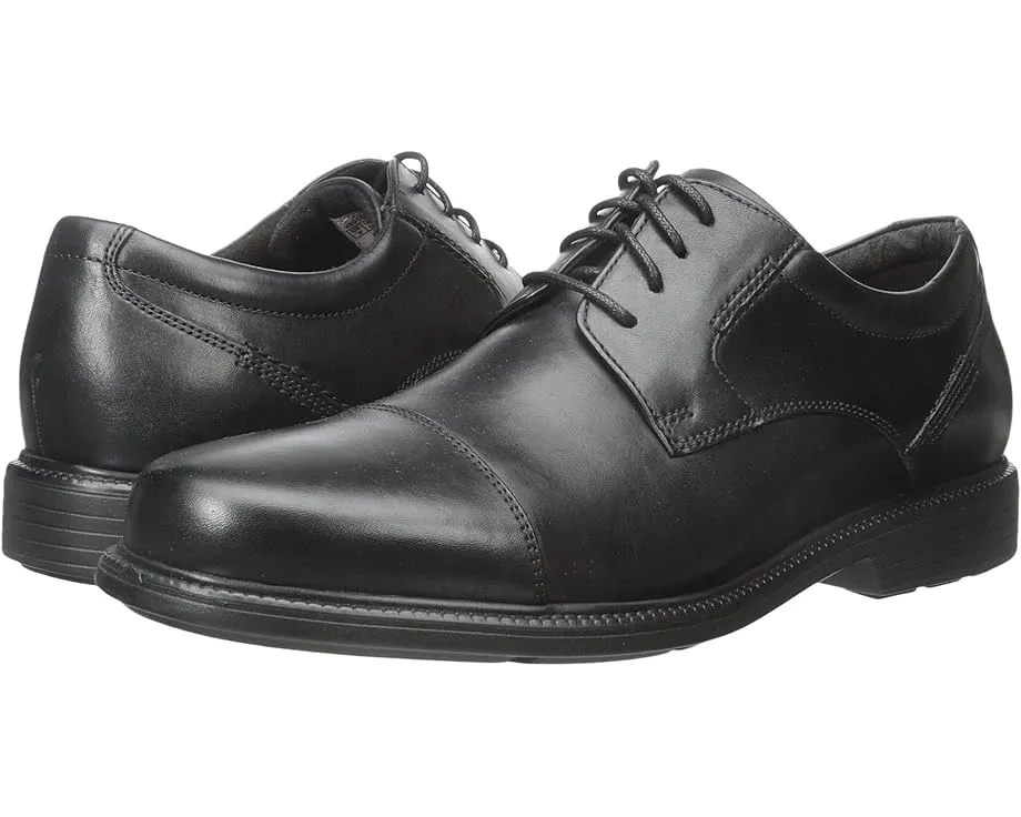 Оксфорды Rockport Charles Road Cap Toe из гладкой кожи с амортизирующей стелькой