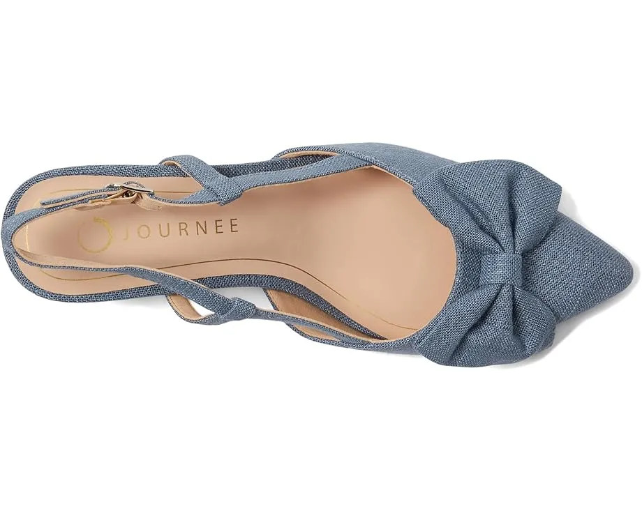 Туфли Tailynn на устойчивом каблуке с заостренным носком и пряжкой