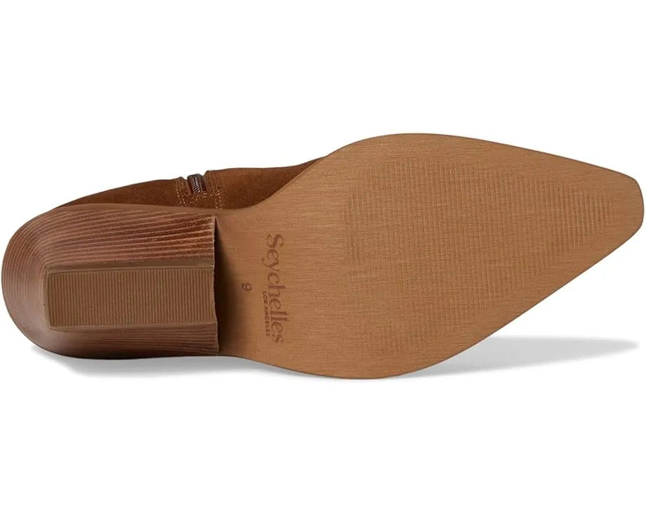 Высокие сапоги Seychelles Country Star из замши с вышивкой в ковбойском стиле