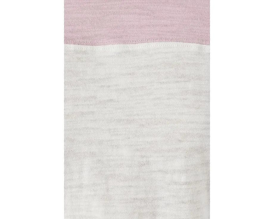 Длинная футболка Faherty Sunwashed Slub Varsity Long Sleeve Tee из органического хлопка