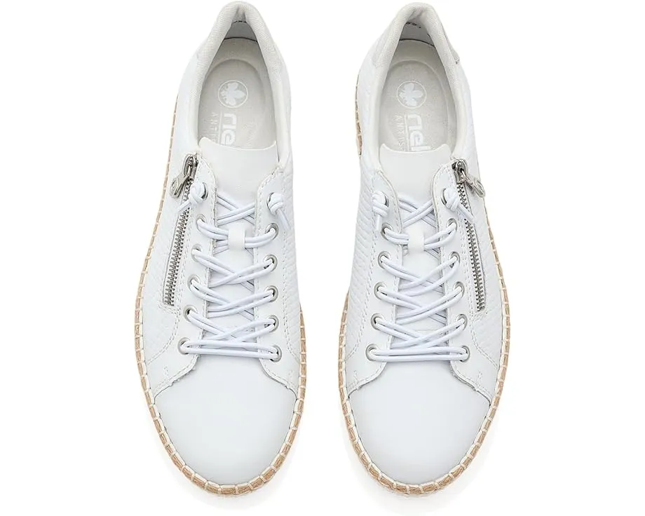 Кроссовки Rieker M2940 Enya 40 из гладкой кожи с молнией сбоку