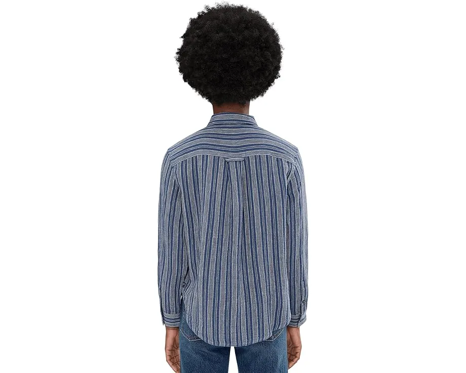 Рубашка Tate Double Weave Long Sleeve с цветочным принтом из конопли и хлопка Toad&Co