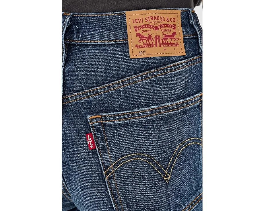 Классические шорты Levi's 501 Original с пятью карманами и прямым кроем