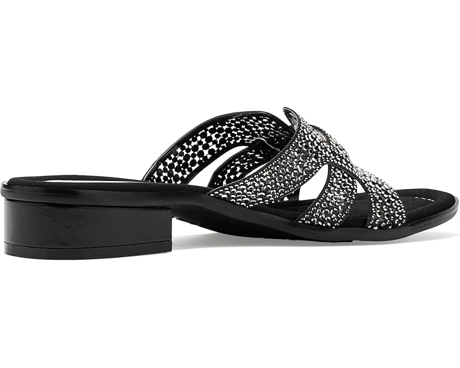 Сандалии David Tate Cristal с кристаллами и каблуком