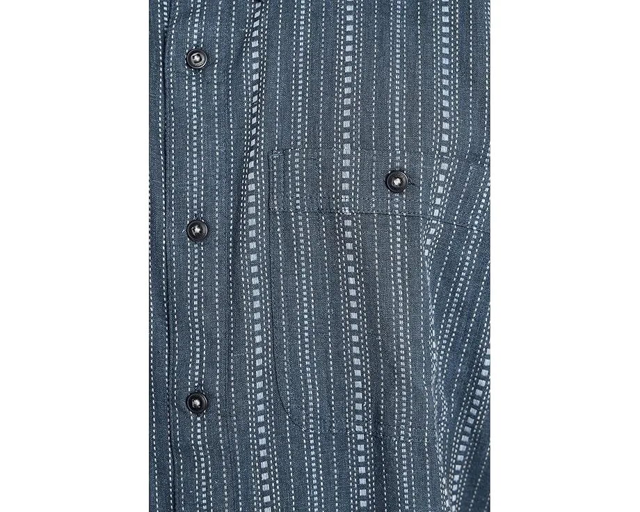 Рубашка Toad&Co Taj Hemp с коротким рукавом из легкой ткани для повседневной носки