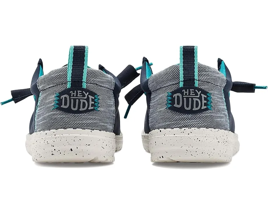 Hey Dude Kids Wally Mini Ripstop с верхом из рипстопа и технологией Flex & Fold