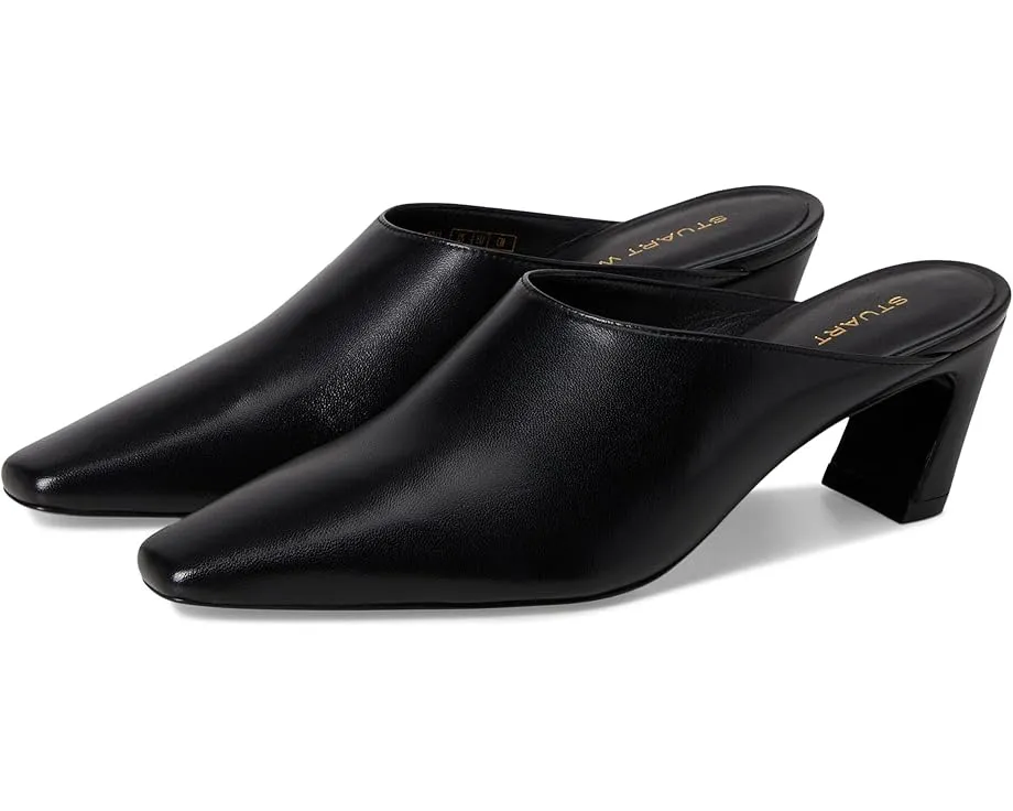 Туфли Stassi Mule 50 Stuart Weitzman с острым носком и скульптурным каблуком