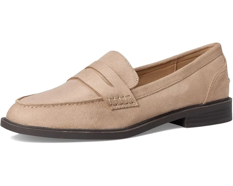 Лоферы Journee Collection Brooks на устойчивом каблуке с круглым носком