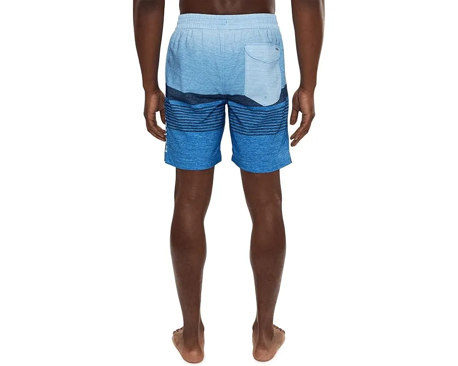 Плавки Hurley Epic Ombre Volley Swim Shorts с UPF 50+ и подкладкой