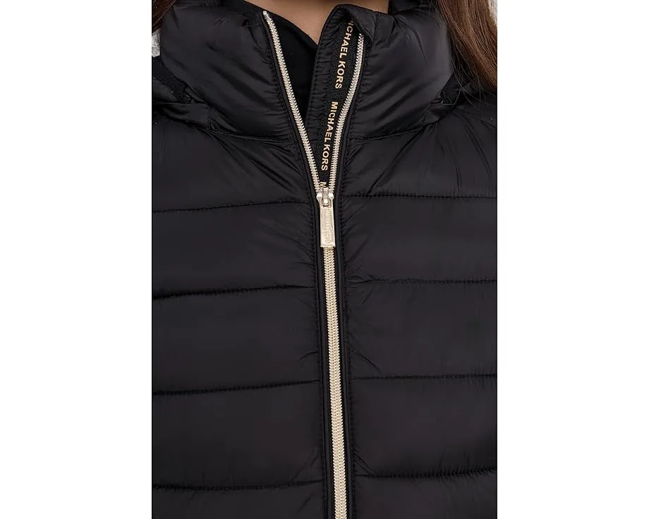 Складная куртка Packable с отстегивающимся капюшоном MICHAEL Michael Kors