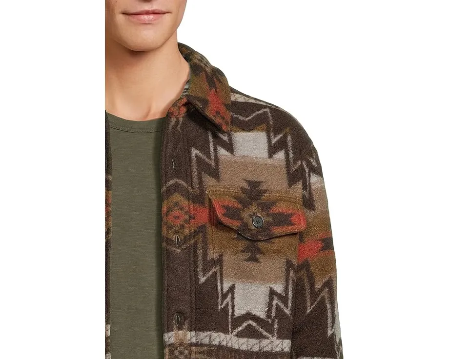 Куртка Faherty Doug Good Feather с флисовой подкладкой в стиле винтажных CPO