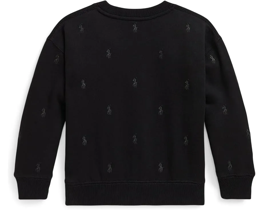 Толстовка Polo Ralph Lauren Kids с вышитым пони из флиса