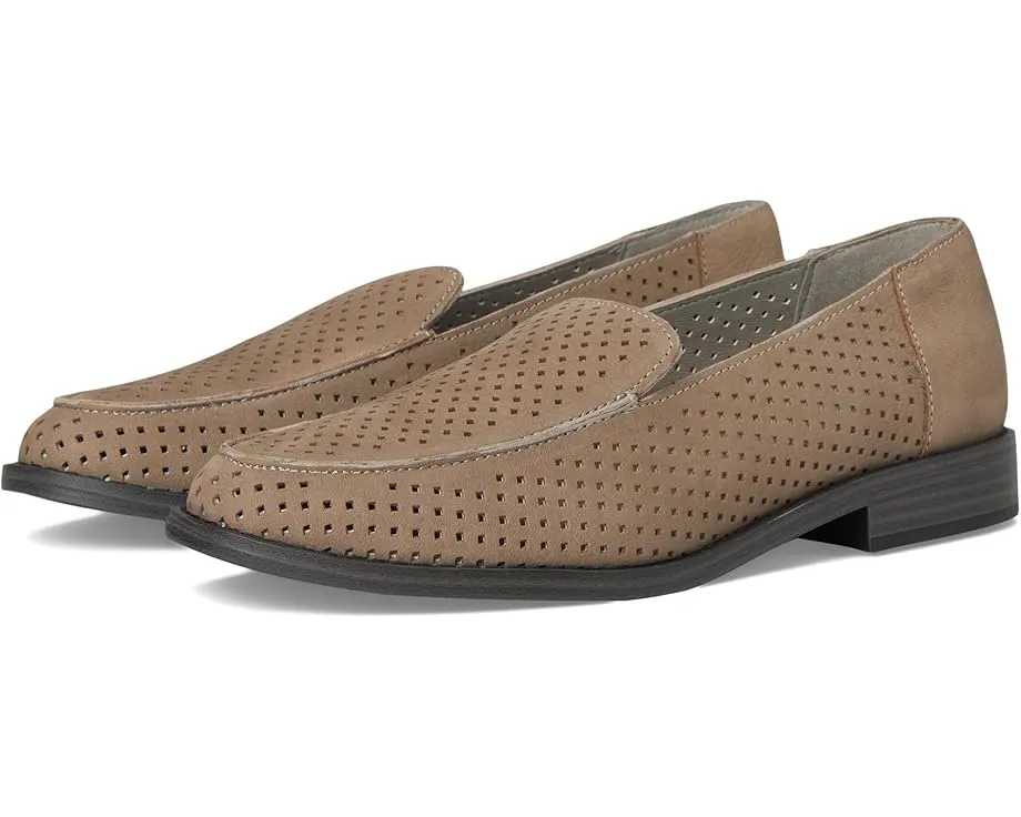 Лоферы Eileen Fisher Aloft с перфорацией и стопкой каблука