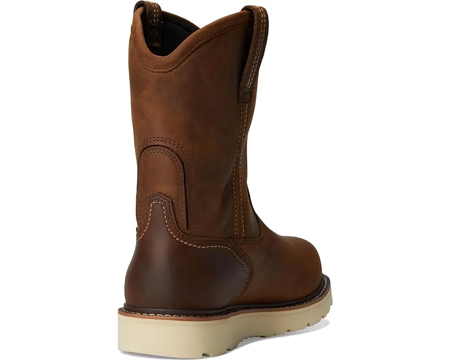 Водонепроницаемые рабочие ботинки Ariat Rebar Wedge Pull-On с клиновидным каблуком