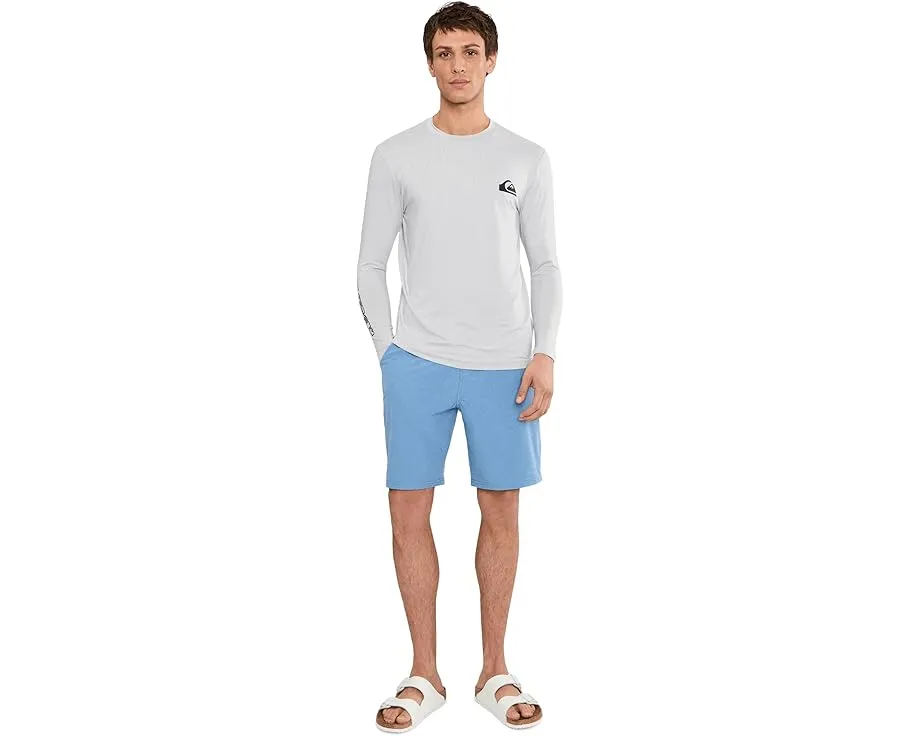 Гибридные шорты Union Heather Amphibian 20 от Quiksilver с водоотталкивающей пропиткой