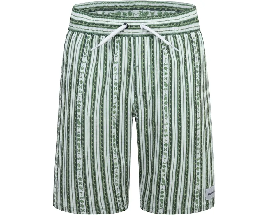 Hurley Kids плавки Mini Vacay Stripe с эластичным поясом и сетчатой подкладкой
