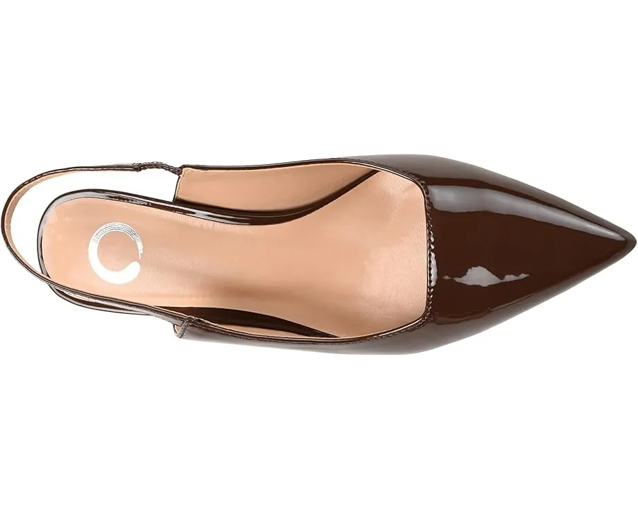 Туфли-лодочки Journee Collection Paulina с острым носком и ремешком на щиколотке