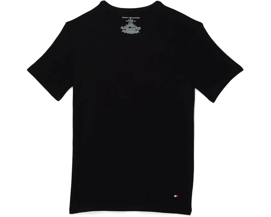 Tommy Hilfiger Футболка хлопковая с коротким рукавом и круглым вырезом набор 3 шт