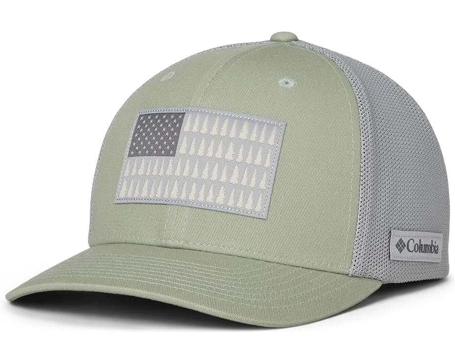 Кепка Columbia Tree Flag Mesh Ball Cap с технологией Flexfit и сетчатой спинкой